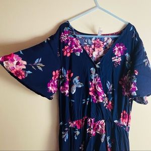 Floral Romper Dress